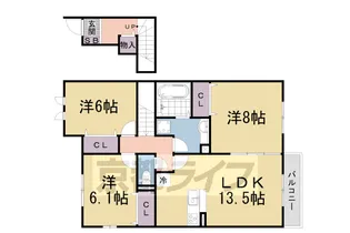 ピュア I.G.Ⅱ【2階】の間取り