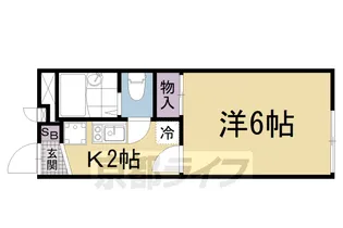 レオパレスYSKJ【205号室】の間取り