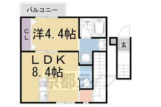 Luana【2階】の間取り