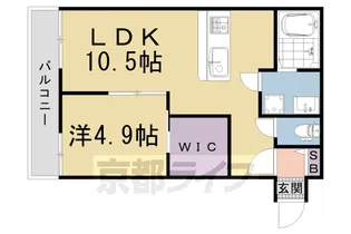 プライベートレジデンスHIRO【1階】の間取り