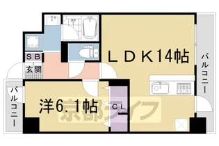 Soleil MIBU【6階】の間取り