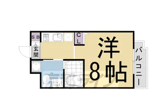 RAN−NIJO【2階】の間取り