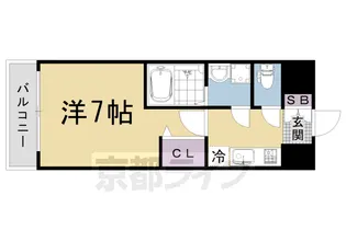 Daiwa Grace Maison 京都西七条【3階】の間取り