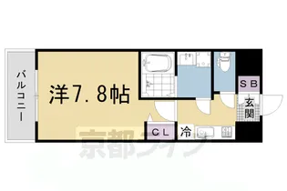 Daiwa Grace Maison 京都西七条【3階】の間取り