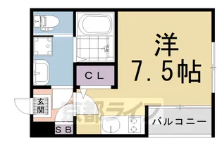La Luce十条【3階】の間取り