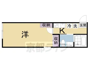 Kamo River清水五条【2階】の間取り