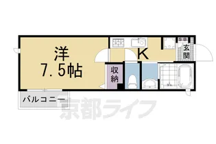 レーベンⅡ【1階】の間取り
