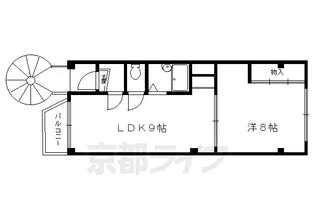 マザリビル【2F号室】の間取り
