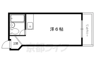 ヴィラベルエポック【302号室】の間取り
