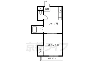 モノ・シャカ憧【103号室】の間取り