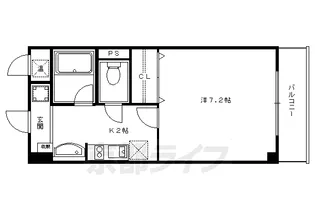 カサカリエンテ【305号室】の間取り