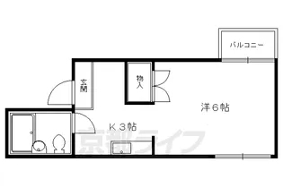 エントピアハイツ【306号室】の間取り