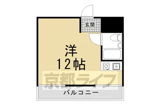 サンライズ大山【302号室】の間取り