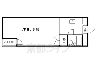 北原ハイツ【3-B号室】の間取り