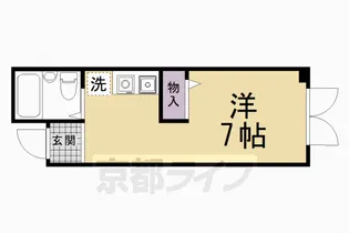 シャンテ【3階】の間取り