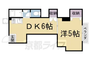 牧マンション【31号室】の間取り