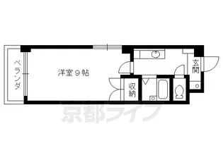 More御蔭【405号室】の間取り