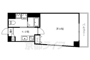 More御蔭【401RV号室】の間取り