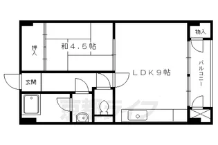 ヴィラ岡崎【316号室】の間取り