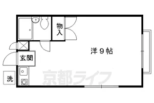ハイツくれしま【3号室】の間取り