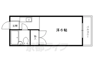 ヴィラ里ノ前【303号室】の間取り