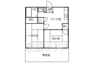 ファミールおぐら【101号室】の間取り