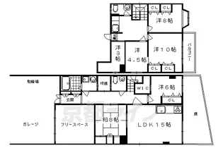 STUDIO今西【101号室】の間取り