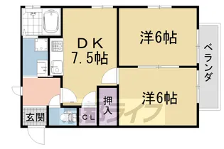 キャロットⅡ【203号室】の間取り