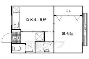 シャローム7【1階】の間取り