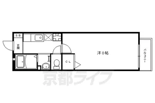 カーサ宮ノ前【1階】の間取り