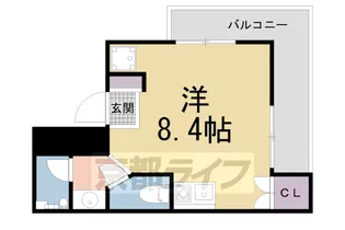 ジオリエ・ヴィラ【301RV号室】の間取り