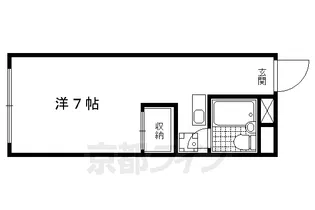 メゾンユーコーク【301号室】の間取り