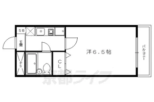 京都府京都市左京区下鴨東本町【マンション】の間取り