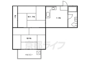 三宅ハイツ【203号室】の間取り