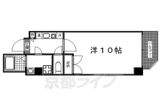 京都府京都市左京区下鴨高木町【マンション】の間取り