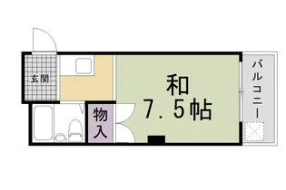 カイモリハウス【2階】の間取り