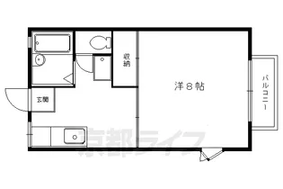 コーポキタノ【202号室】の間取り