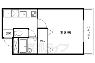 シャルルーズ【305号室】の間取り