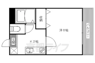 シャルルーズ【301号室】の間取り