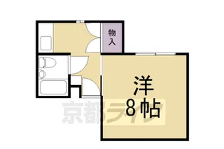 ジョイフルルーム中山【101号室】の間取り