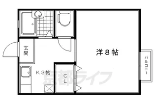 キャロットⅠ【102号室】の間取り