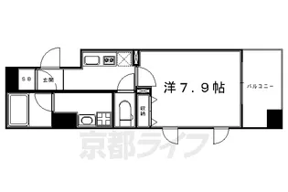 「レジディア洛北」【309号室】の間取り