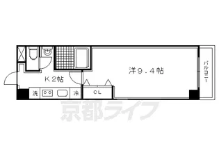 ドリーミーM【405号室】の間取り