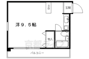 A・M・Aニシムラ【201号室】の間取り