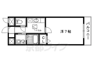 サンパレス21 C【202号室】の間取り