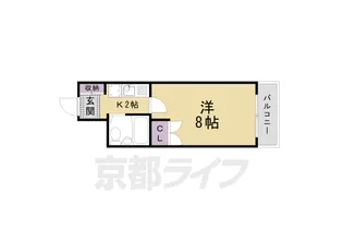 杉原ビル【602号室】の間取り