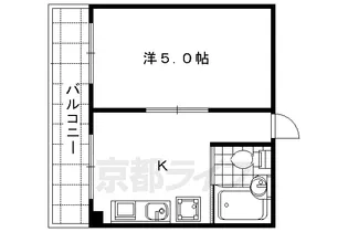 ヴィラドリーム【305号室】の間取り