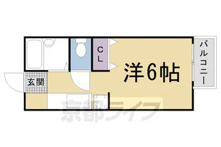 リブレ常盤【1階】の間取り