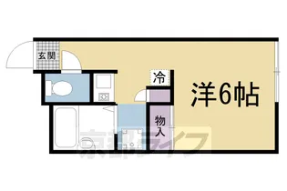 レオパレスgreen【207号室】の間取り