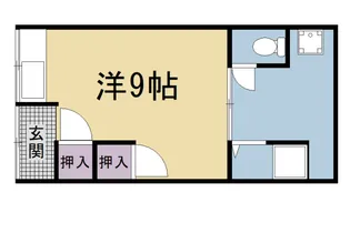 第5林口荘【東号室】の間取り